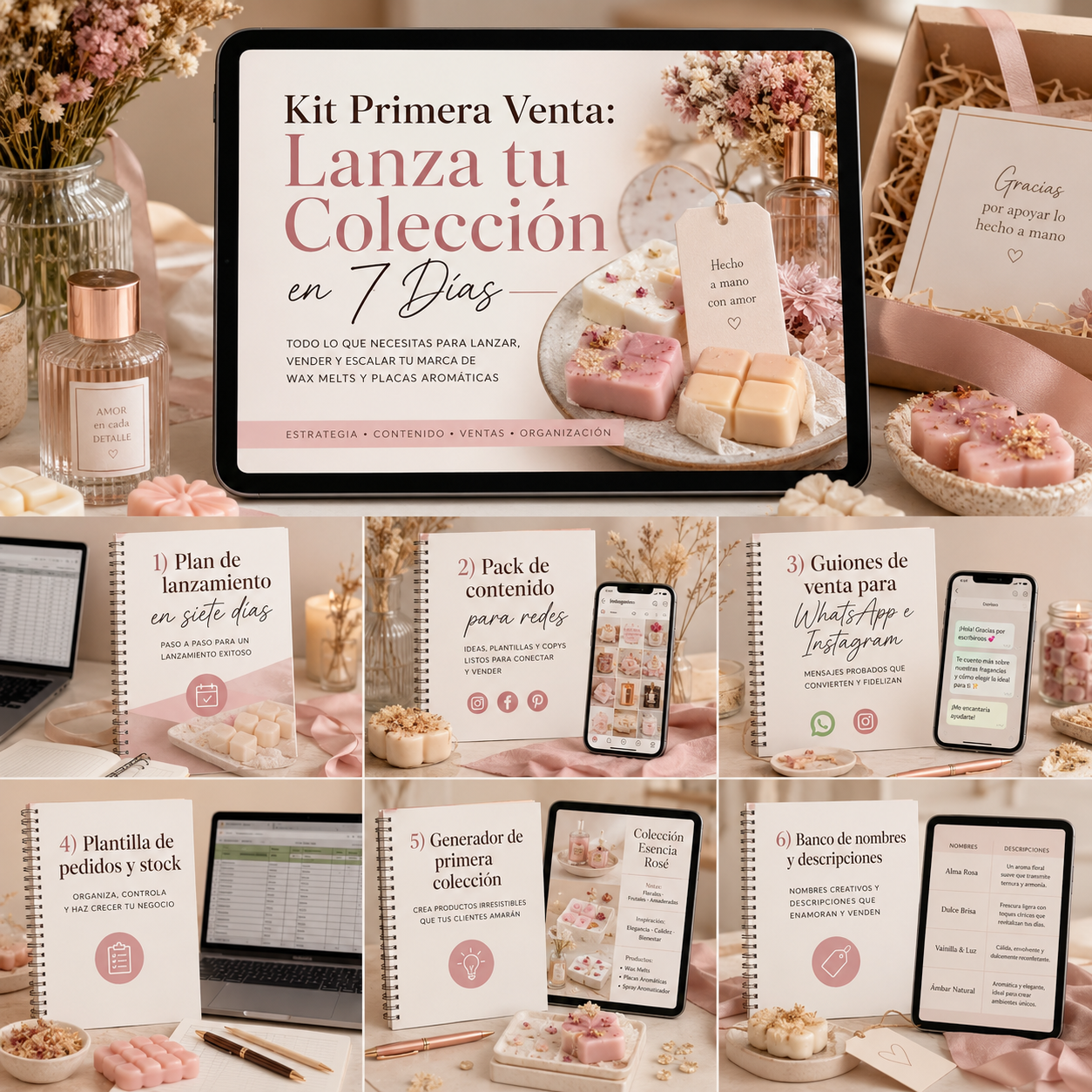 Kit Primera Venta: Lanza tu Colección en 7 Días