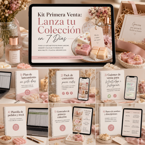 Kit Primera Venta: Lanza tu Colección en 7 Días