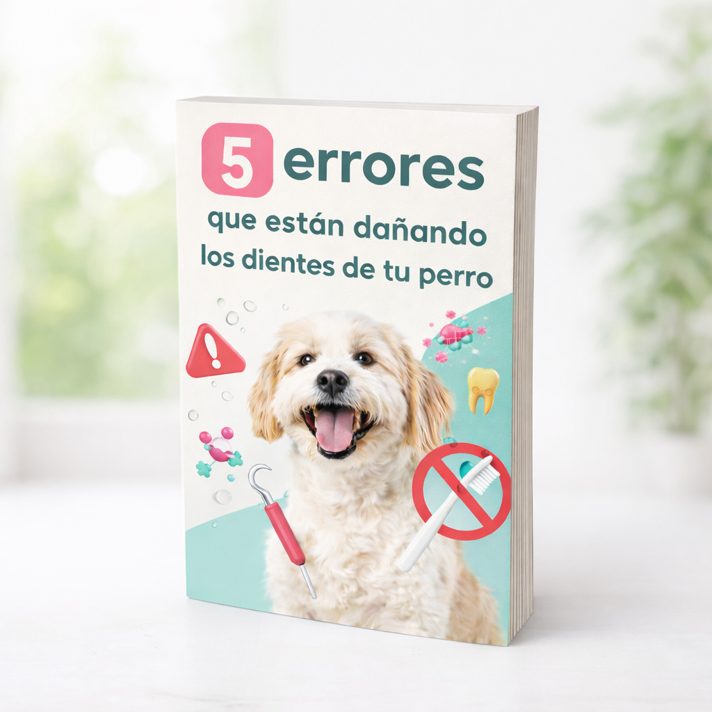 Ebook: 5 errores que están dañando los dientes de tu perro